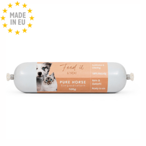 Feed'it & Treat Pure Mono Protein Skærefast Hund & Kat Hest 100g, EU