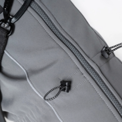 FINNERO Sport Softshell Jacket Hundejakke Grå - Billede 2