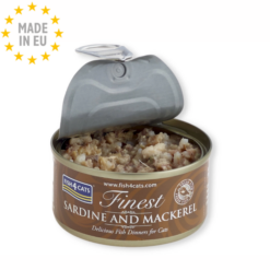 Fish4Cats Finest Sardin & Makrel 70g, EU