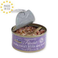 Fish4Cats Finest Tun Fillet med Ansjos 70g, EU