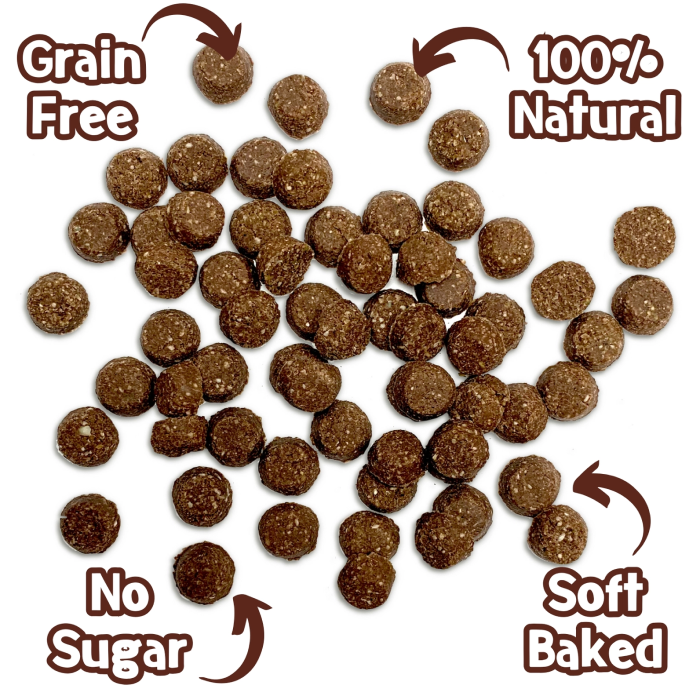 Park life - Nibbles Brownie Flavour Naturlig Kornfri Godbid til Hund 80g, EU - Billede 2