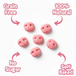 Alternative view of Park life - Puggy's Tasty Kornfri Godbid Bacon & Hindbær smag 80g , EU