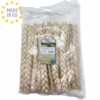 Whesco Flettet Oksehovedhud Naturlig Hundesnack 25-30 cm 1 kg, EU