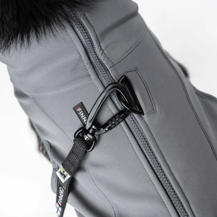 FINNERO Sport Softshell Jacket Hundejakke Grå